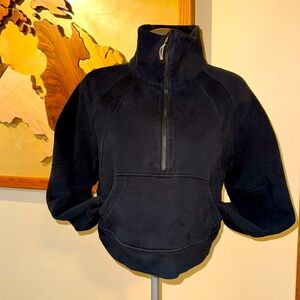 LULULEMON OVERSIZED FUNNEL NECK CROPPED SWEATER